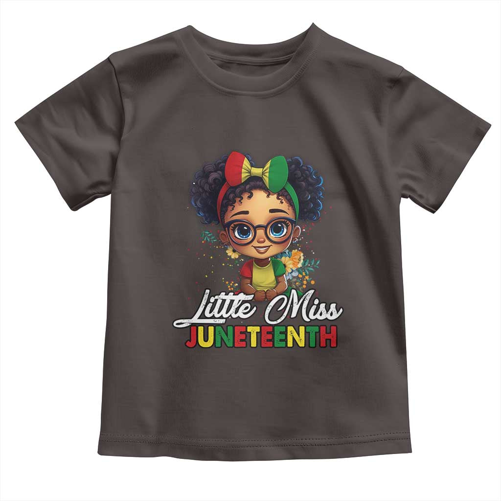 Little Miss Juneteenth Baby Shirt Since 1865 Black History