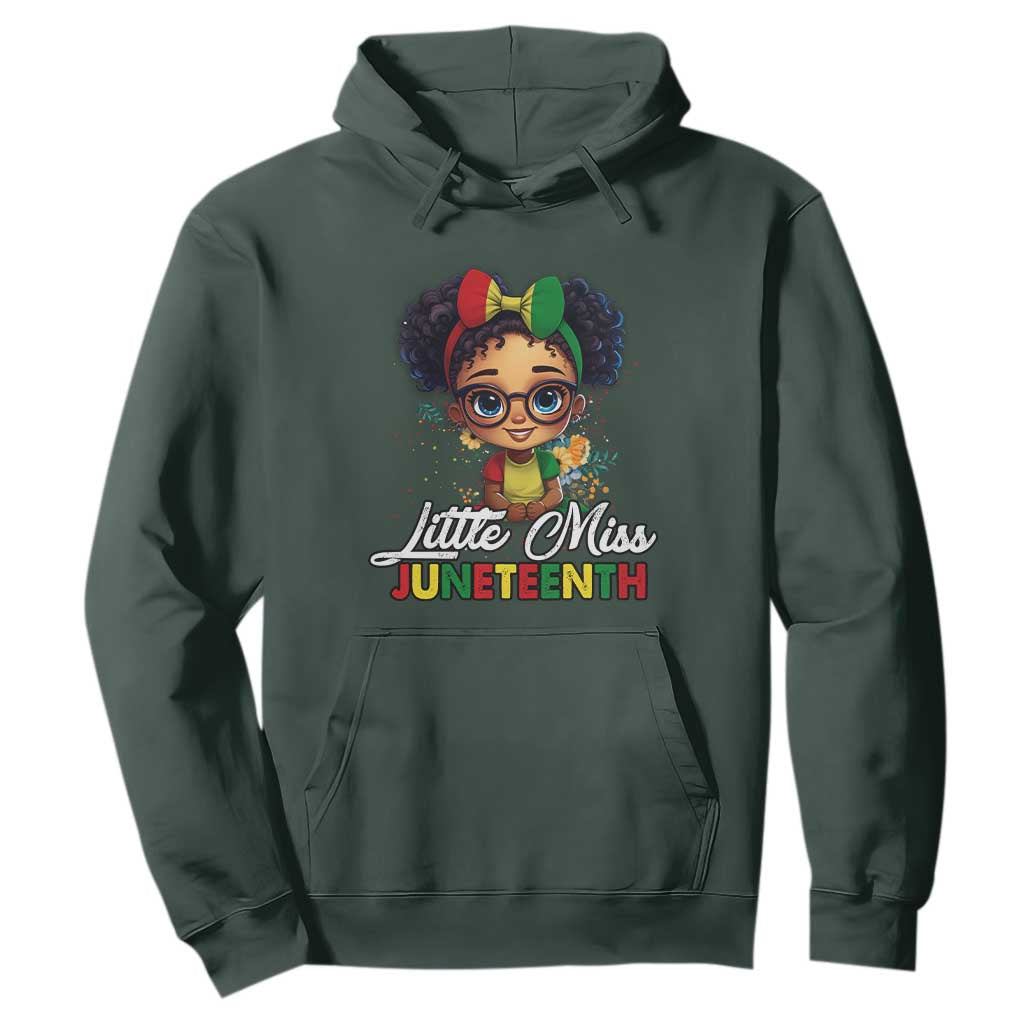 Little Miss Juneteenth Hoodie Since 1865 Black History