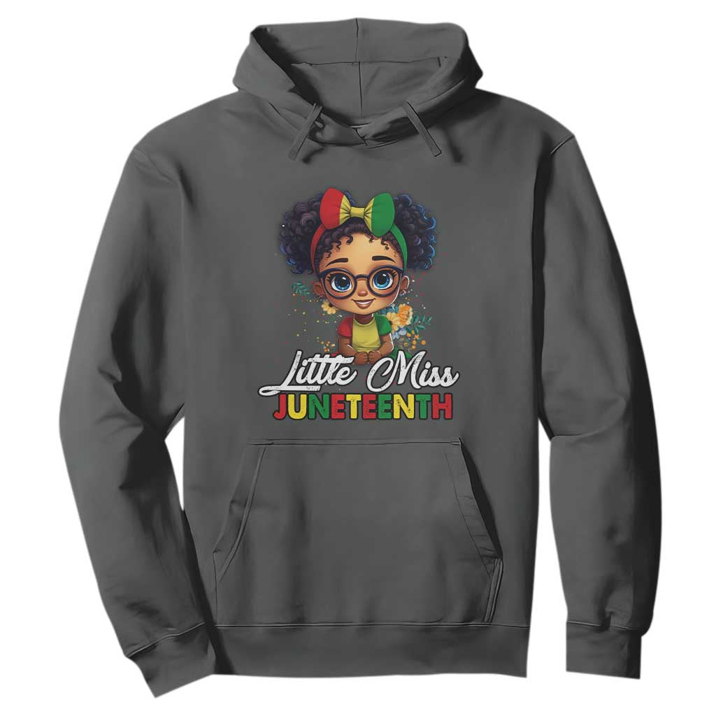 Little Miss Juneteenth Hoodie Since 1865 Black History