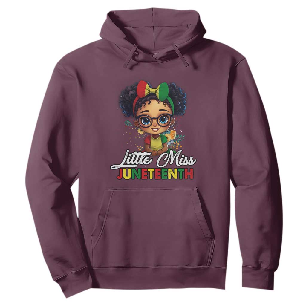Little Miss Juneteenth Hoodie Since 1865 Black History