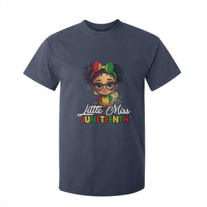 Little Miss Juneteenth T Shirt For Kid Since 1865 Black History