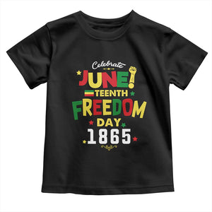 Celebrate Juneteenth 1865 Baby Shirt Freedom Day Black History Independence