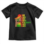 I Am Black Every Month Baby Shirt Blackity Slay Woman African Pride
