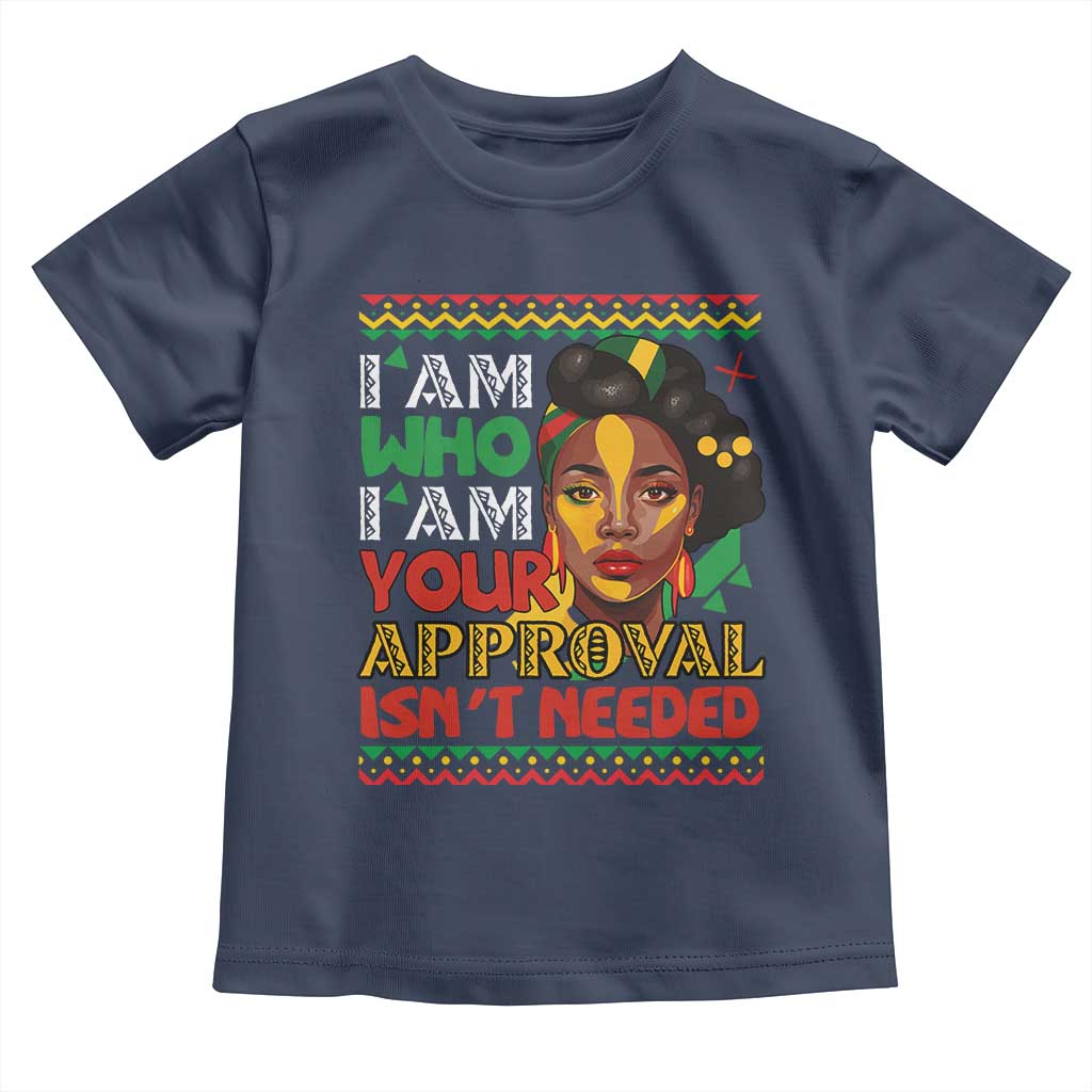 Black Queen Pride Baby Shirt I Am Who I Am Your Approval Isn't Needed