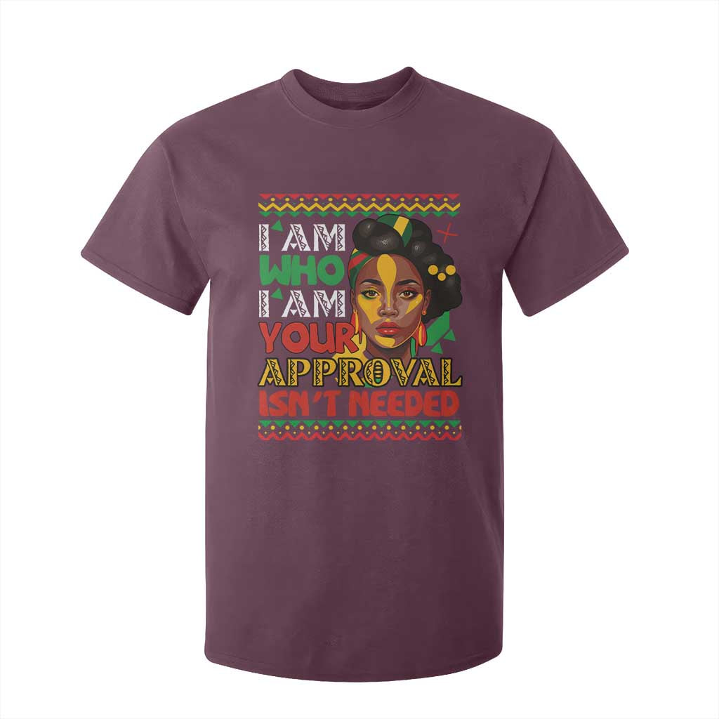Black Queen Pride T Shirt For Kid I Am Who I Am Your Approval Isn't Needed