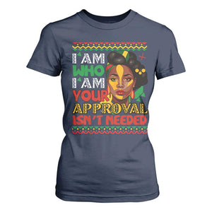 Black Queen Pride T Shirt For Women I Am Who I Am Your Approval Isn't Needed