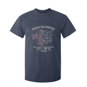 Harlem Hellfighters Tribute T Shirt For Kid 369th Infantry Regiment Military Soldiers Vintage - African Pride
