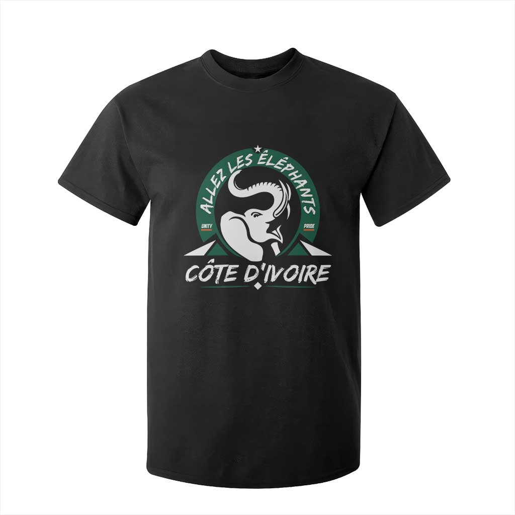Allez Les Elephants Cote d'Ivoire Soccer Fan T Shirt For Kid Ivory Coast Pride Football Lovers