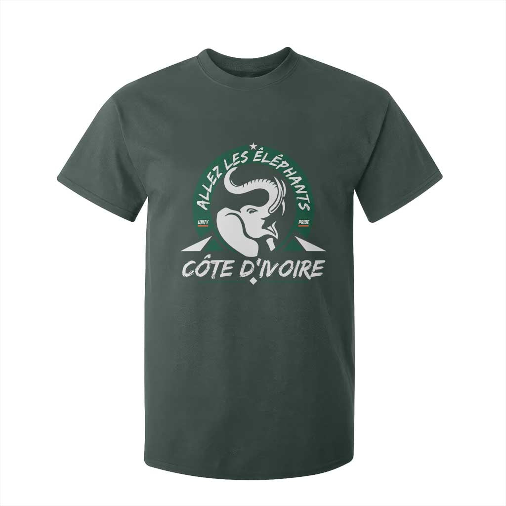 Allez Les Elephants Cote d'Ivoire Soccer Fan T Shirt For Kid Ivory Coast Pride Football Lovers