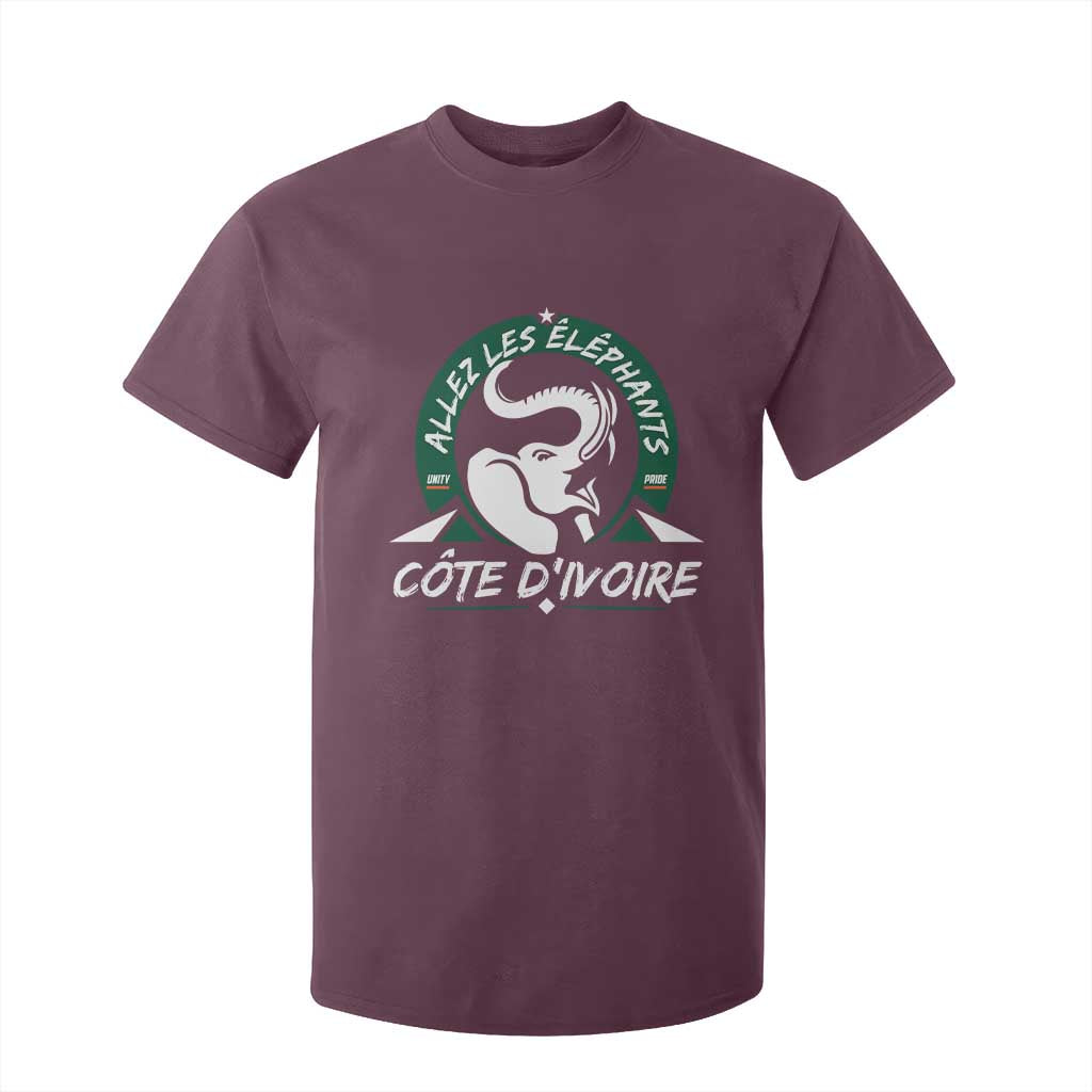 Allez Les Elephants Cote d'Ivoire Soccer Fan T Shirt For Kid Ivory Coast Pride Football Lovers