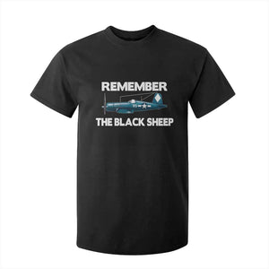 Corsair WWII History T Shirt For Kid Black Sheep Squadron Pilot