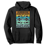 Retro World War 2 Memorabilia Hoodie May Start Talking About WWII WW2 Gear
