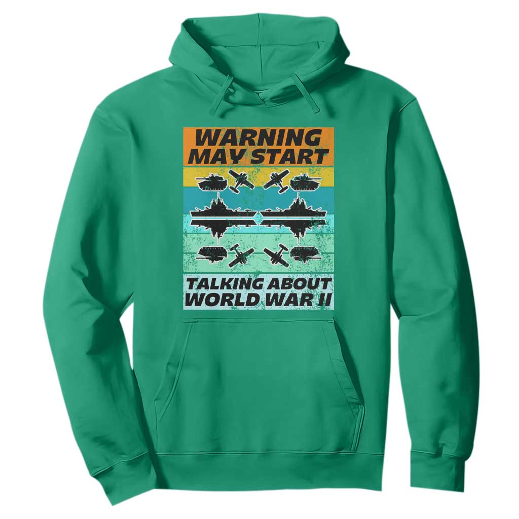 Retro World War 2 Memorabilia Hoodie May Start Talking About WWII WW2 Gear
