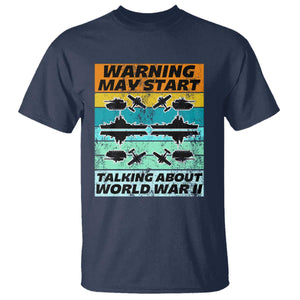 Retro World War 2 Memorabilia T Shirt May Start Talking About WWII WW2 Gear