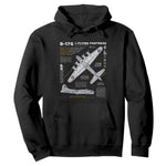 B-17 Flying Fortress Hoodie WW2 B-17G Bomber Vintage Aviation