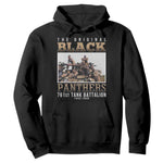 761st Tank Battalion Tribute Hoodie Black Panthers WW2 Heroes