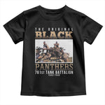 761st Tank Battalion Tribute Toddler T Shirt Black Panthers WW2 Heroes
