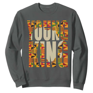 African Kente Young King Sweatshirt