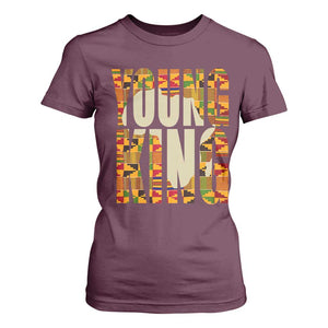 African Kente Young King T Shirt For Women