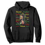 Melanin Locs Girl Hoodie Dreadlock Black Pride African American