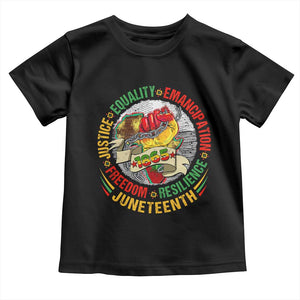Juneteenth 1865 Baby Shirt Freedom Justice Equality Emancipation Resilience Independence Day