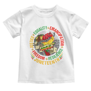 Juneteenth 1865 Baby Shirt Freedom Justice Equality Emancipation Resilience Independence Day