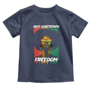 Juneteenth 1865 Freedom Baby Shirt Afro Melanin Woman African American Dripping