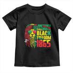 Juneteenth Baby Shirt Celebrate Black Freedom 1865 Dope Dreadlocks Lion Locs Rasta Hair