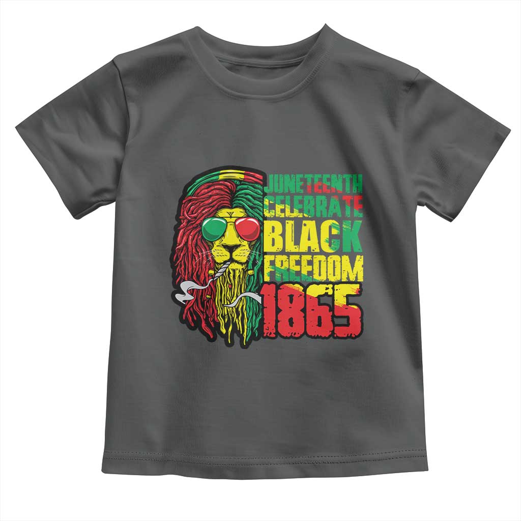 Juneteenth Baby Shirt Celebrate Black Freedom 1865 Dope Dreadlocks Lion Locs Rasta Hair