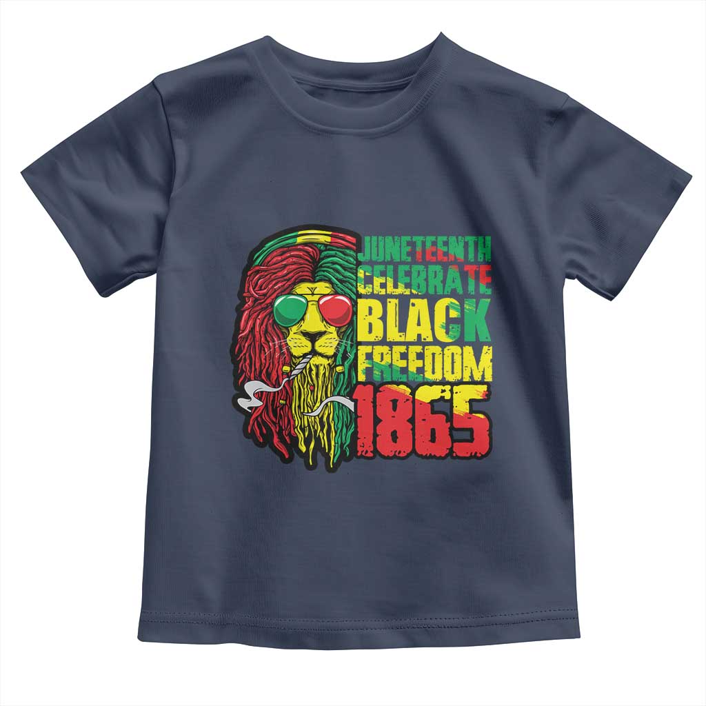 Juneteenth Baby Shirt Celebrate Black Freedom 1865 Dope Dreadlocks Lion Locs Rasta Hair