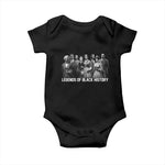 Inspirational Civil Right Leaders Baby Onesie Legends of Black History