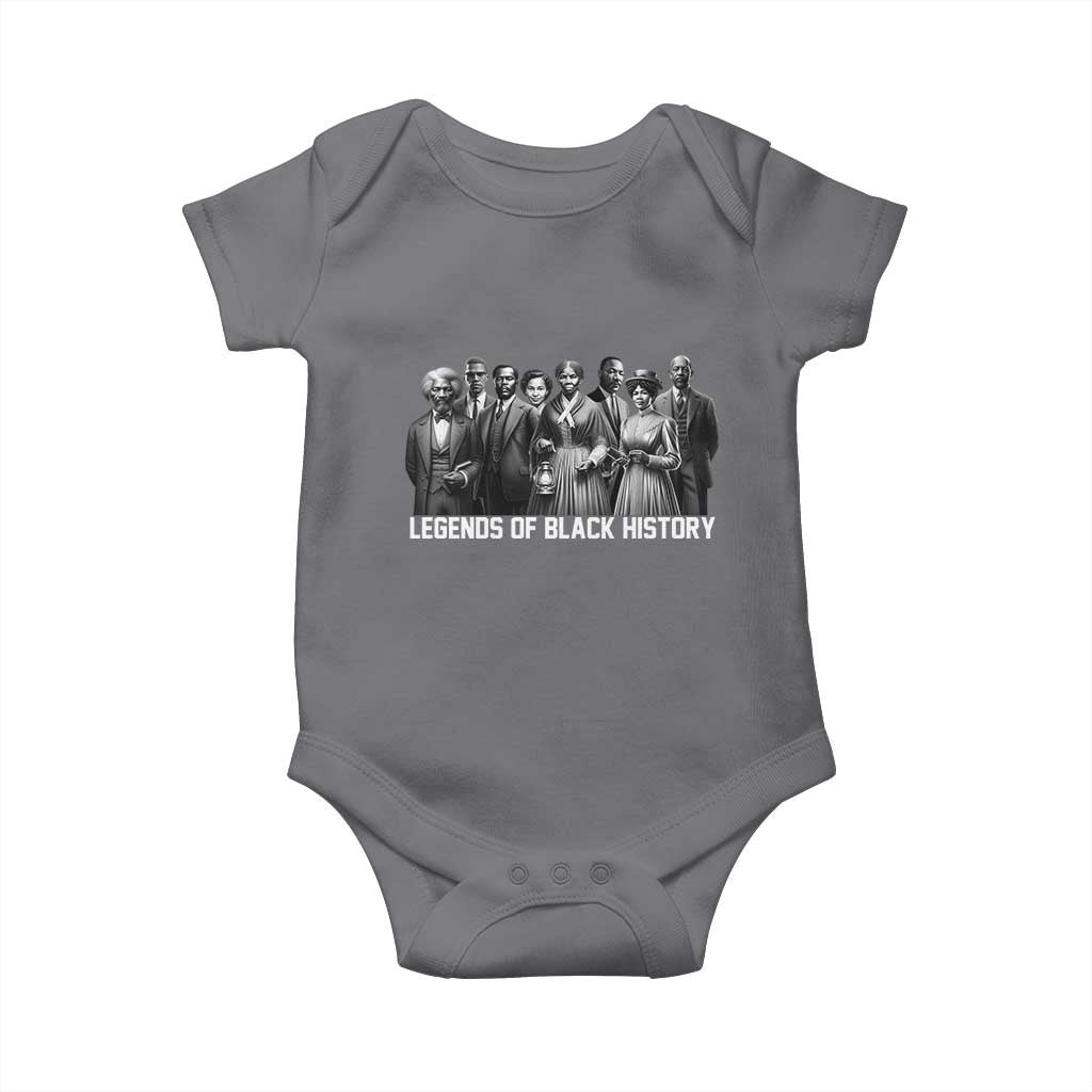 Inspirational Civil Right Leaders Baby Onesie Legends of Black History