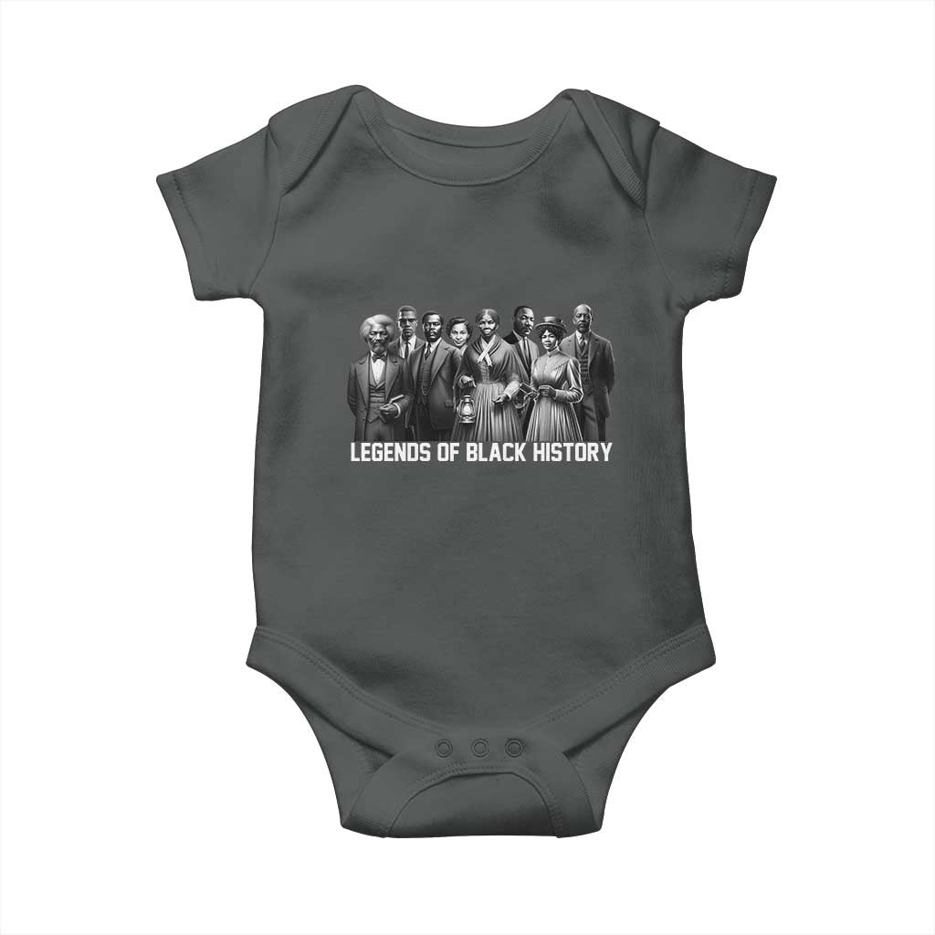 Inspirational Civil Right Leaders Baby Onesie Legends of Black History