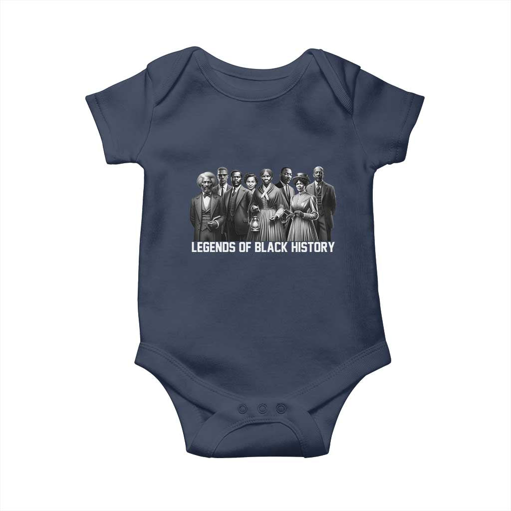 Inspirational Civil Right Leaders Baby Onesie Legends of Black History