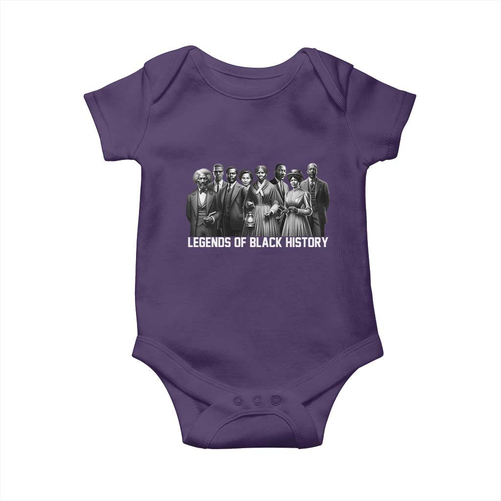 Inspirational Civil Right Leaders Baby Onesie Legends of Black History
