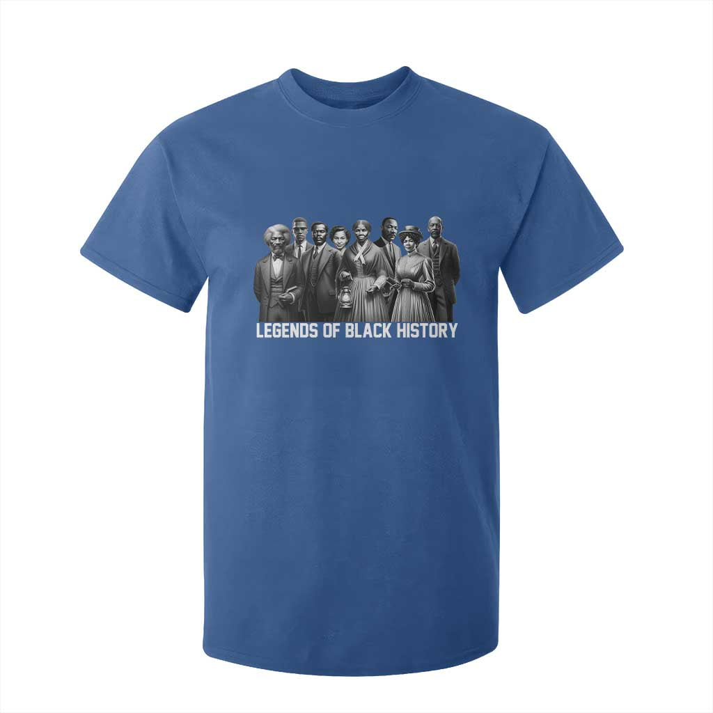 Inspirational Civil Right Leaders T Shirt For Kid Legends of Black History