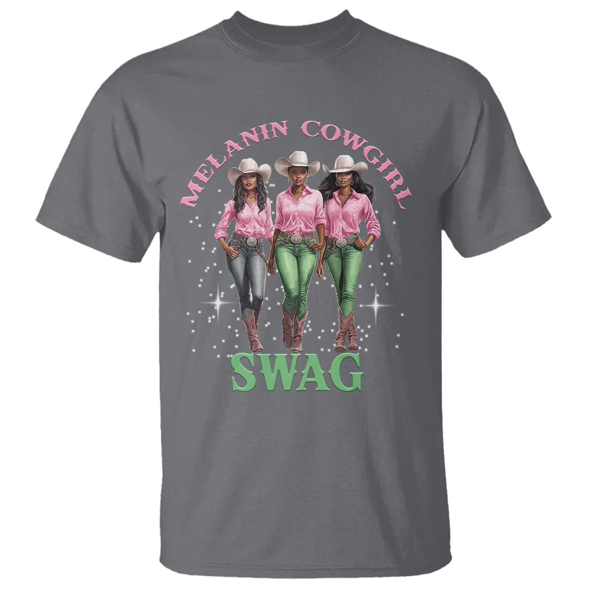 African Melanin Cowgirl Swag T Shirt Cowgirls Black History