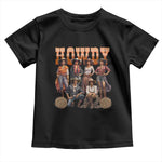 Howdy African Melanin Cowgirl Toddler T Shirt Black History Western Rodeo Texas