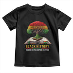 Black History Teacher Toddler T Shirt Proud Black Culture Tree of Life