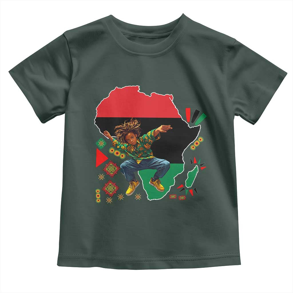 Black Son Future Leader Toddler T Shirt African American Pride Black History Month