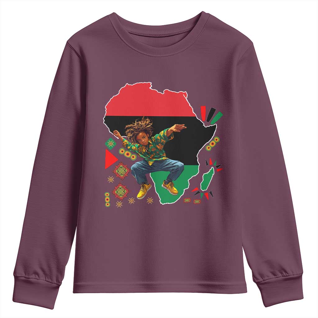 Black Son Future Leader Youth Sweatshirt African American Pride Black History Month