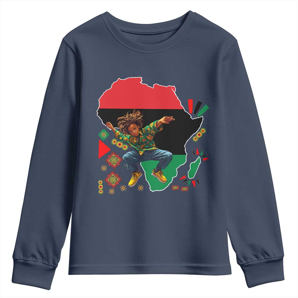 Black Son Future Leader Youth Sweatshirt African American Pride Black History Month
