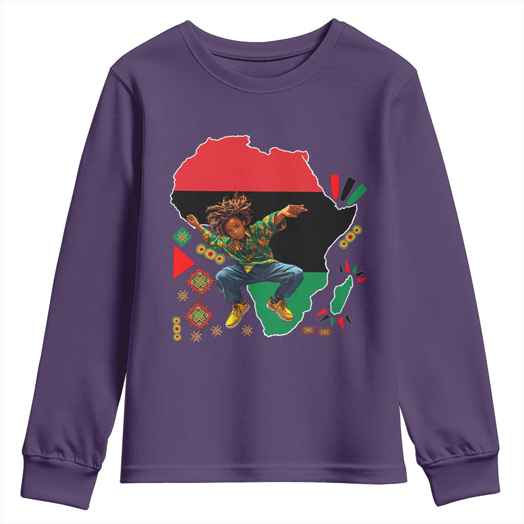 Black Son Future Leader Youth Sweatshirt African American Pride Black History Month