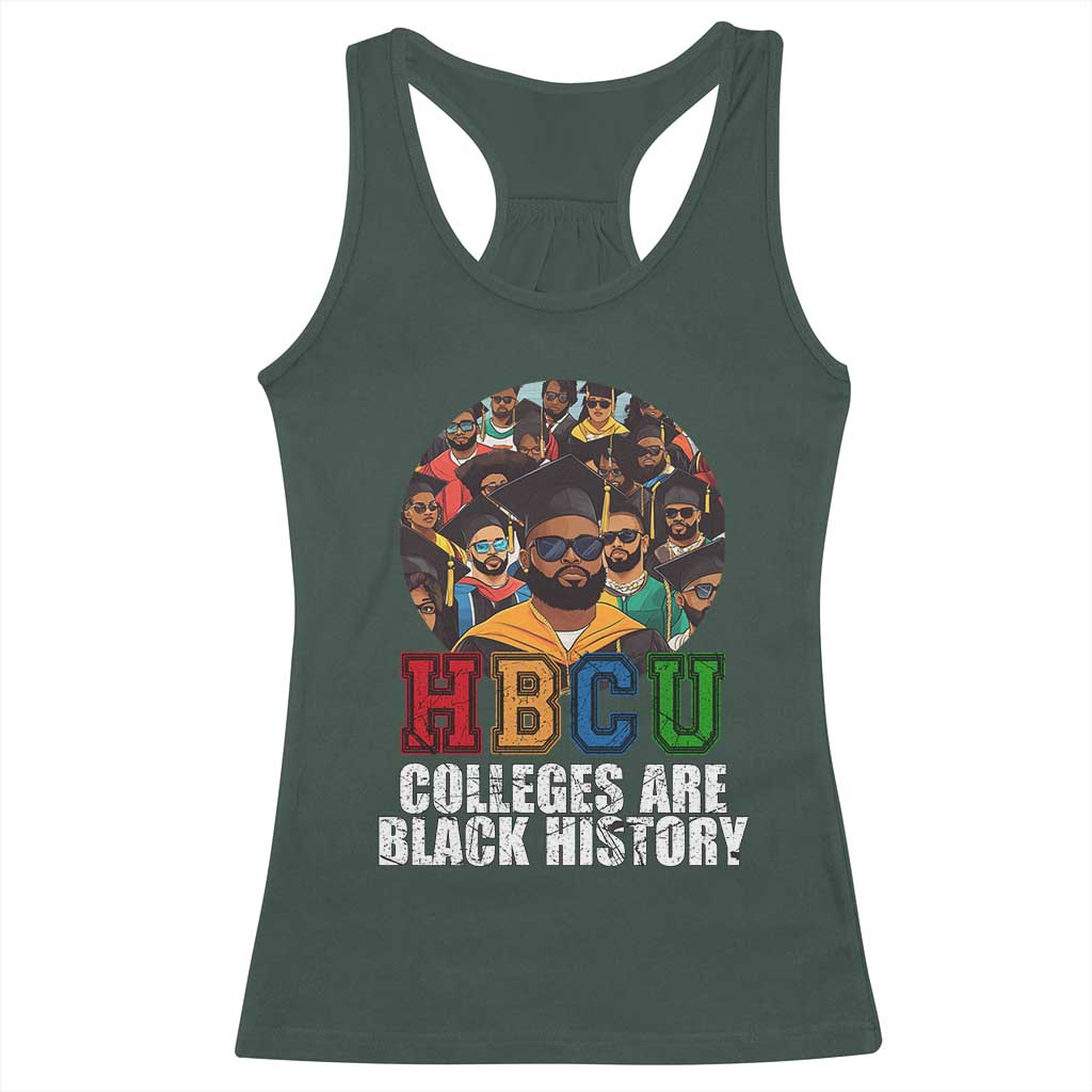 HBCU Colleges Are Black History Racerback Tank Top African Education History