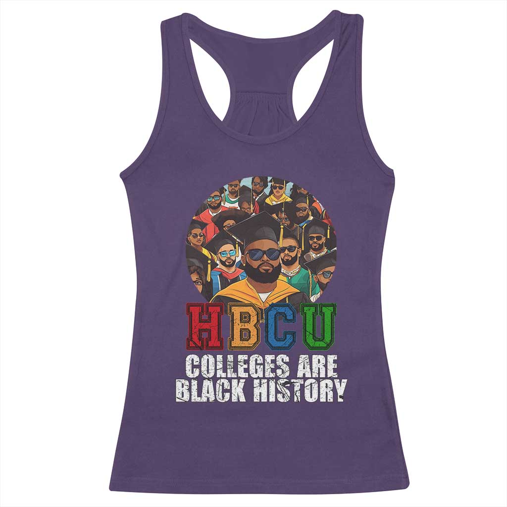 HBCU Colleges Are Black History Racerback Tank Top African Education History