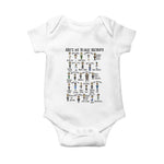 ABCs of Black History Pride Baby Onesie Black Excellence