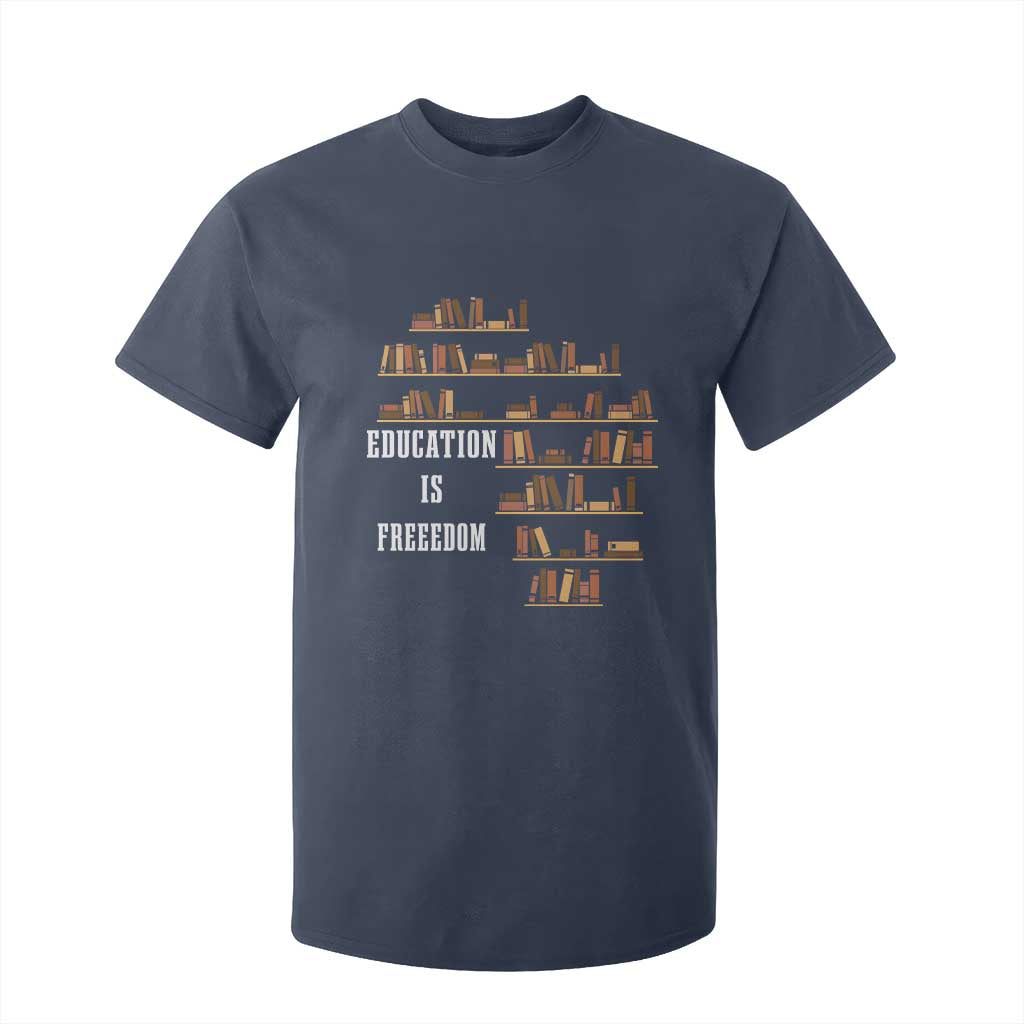 Black History Education Is Freedom T Shirt For Kid African Roots Africa Map