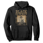 Bill Pickett Hoodie Black Cowboy Western Legend Vintage