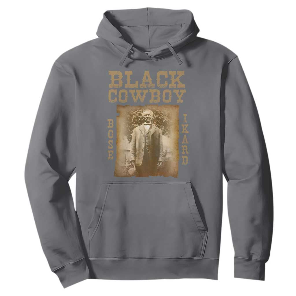 Bose Ikard Hoodie Black Cowboy Western Legend Vintage