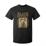 Bose Ikard T Shirt For Kid Black Cowboy Western Legend Vintage